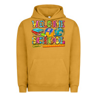 Pigment Peanut Butter welcome school Urban Hoodie - NancyCooperArtShop