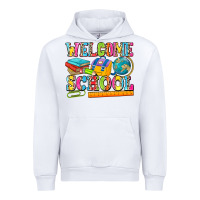 White welcome school Urban Hoodie - NancyCooperArtShop