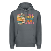 Rock it's a good day to read a book Premium Hoodie - MaliasSmallBusiness
