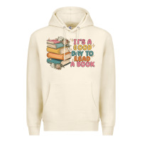 Tofu it's a good day to read a book Premium Hoodie - MaliasSmallBusiness