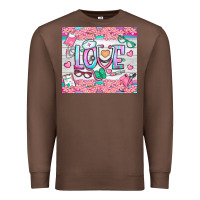Chestnut watercolor love nurse tumbler Premium Sweatshirt - BundleAndBundleShop
