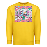 Lemon watercolor love nurse tumbler Premium Sweatshirt - BundleAndBundleShop