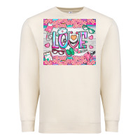 Sandshell watercolor love nurse tumbler Premium Sweatshirt - BundleAndBundleShop