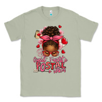 Matcha cupid's favorite postal worker afro messy bun Classic Tee - texasbilliewilder