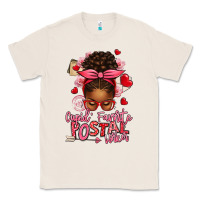 Natural cupid's favorite postal worker afro messy bun Classic Tee - texasbilliewilder