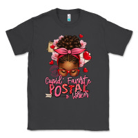 Smoke cupid's favorite postal worker afro messy bun Classic Tee - texasbilliewilder