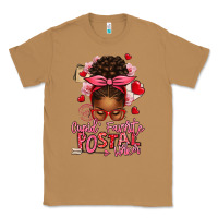 Toasted Coconut cupid's favorite postal worker afro messy bun Classic Tee - texasbilliewilder