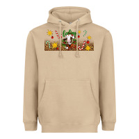 Mushroom Christmas feeling jolly cow Heavyweight Hoodie - Artiststas