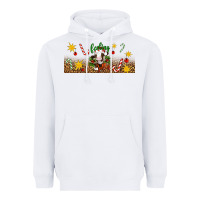 White Christmas feeling jolly cow Heavyweight Hoodie - Artiststas