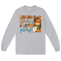 Moon Dust leggins leaves and lattes Long Sleeve Tee - Zillion Design Studio
