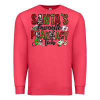 Cardinal santa's favorite pharmacy tech Premium Sweatshirt - Jasminsmagicworld