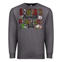 Charcoal Heather santa's favorite pharmacy tech Premium Sweatshirt - Jasminsmagicworld