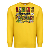 Lemon santa's favorite pharmacy tech Premium Sweatshirt - Jasminsmagicworld