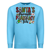 Ocean Blue santa's favorite pharmacy tech Premium Sweatshirt - Jasminsmagicworld