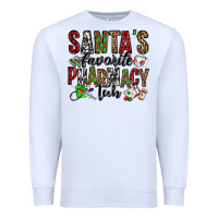 White santa's favorite pharmacy tech Premium Sweatshirt - Jasminsmagicworld