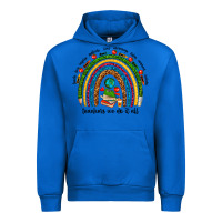 Cobalt teachers we do it all rainbow Urban Hoodie - NancyCooperArtShop