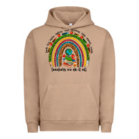 Pigment Burro teachers we do it all rainbow Urban Hoodie - NancyCooperArtShop