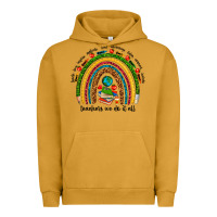 Pigment Peanut Butter teachers we do it all rainbow Urban Hoodie - NancyCooperArtShop