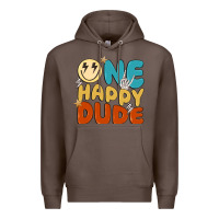 Coffee one happy dude Premium Hoodie - MaliasSmallBusiness