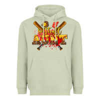 Matcha softball aunt Heavyweight Hoodie - AdoDesignShop