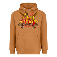 Meerkat softball aunt Heavyweight Hoodie - AdoDesignShop