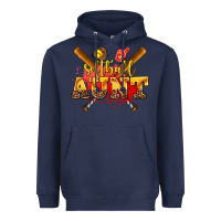 Navy softball aunt Heavyweight Hoodie - AdoDesignShop