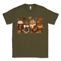 Army Green melanin afro coffee cups Classic Tee - Zillion Design Studio