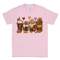 Bubblegum Pink melanin afro coffee cups Classic Tee - Zillion Design Studio