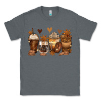 Charcoal Heather melanin afro coffee cups Classic Tee - Zillion Design Studio