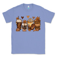 Colony Blue melanin afro coffee cups Classic Tee - Zillion Design Studio