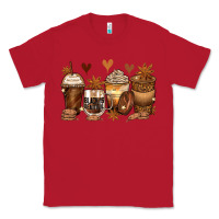 Red melanin afro coffee cups Classic Tee - Zillion Design Studio
