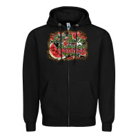 Black hot nana summer Zipper Hoodie - SublimationCraftShop