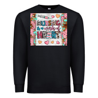 Black nursing is a work of heart tumbler Premium Sweatshirt - BundleAndBundleShop