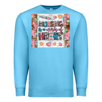 Ocean Blue nursing is a work of heart tumbler Premium Sweatshirt - BundleAndBundleShop
