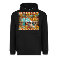 Black hello pumpkin tumbler Heavyweight Hoodie - BundleAndBundleShop