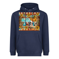 Navy hello pumpkin tumbler Heavyweight Hoodie - BundleAndBundleShop