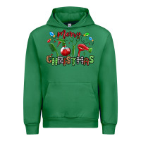 Emerald merry christmas hair dresser Urban Hoodie - MaliasSmallBusiness