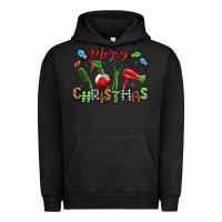 Pigment Black merry christmas hair dresser Urban Hoodie - MaliasSmallBusiness