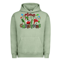 Pigment Oil Green merry christmas hair dresser Urban Hoodie - MaliasSmallBusiness