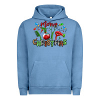 Pigment Pebble Blue merry christmas hair dresser Urban Hoodie - MaliasSmallBusiness