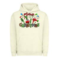 Pigment Pistachio merry christmas hair dresser Urban Hoodie - MaliasSmallBusiness