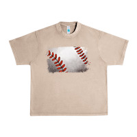 French Oak baseball brushstroke Urban Heavy Tee - RanaPortraitStore
