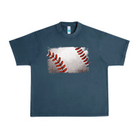 Midnight Navy baseball brushstroke Urban Heavy Tee - RanaPortraitStore