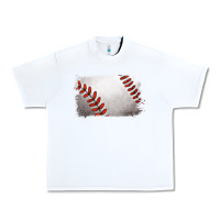 White baseball brushstroke Urban Heavy Tee - RanaPortraitStore