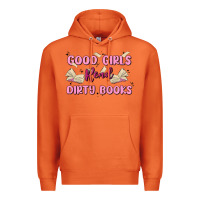 Carrot good girls read dirty books Premium Hoodie - MaliasSmallBusiness