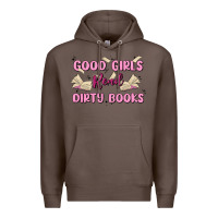 Coffee good girls read dirty books Premium Hoodie - MaliasSmallBusiness