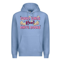 Colony Blue good girls read dirty books Premium Hoodie - MaliasSmallBusiness