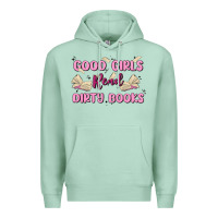 Seafoam good girls read dirty books Premium Hoodie - MaliasSmallBusiness
