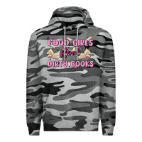 Slate Camo good girls read dirty books Premium Hoodie - MaliasSmallBusiness