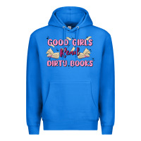 True Royal good girls read dirty books Premium Hoodie - MaliasSmallBusiness